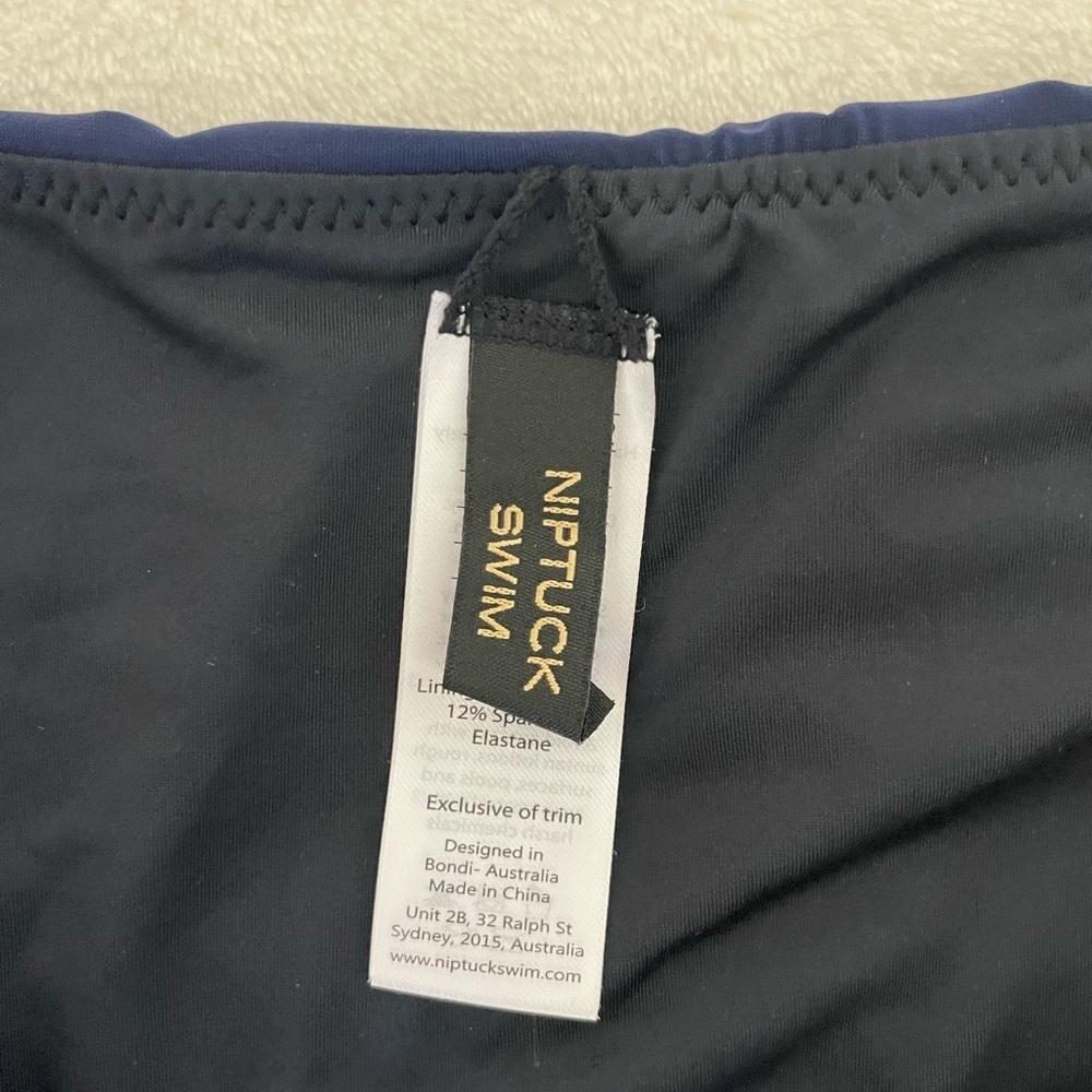 Niptuck Elegant Navy Women's Bikini Bottom - Picture 4 of 7